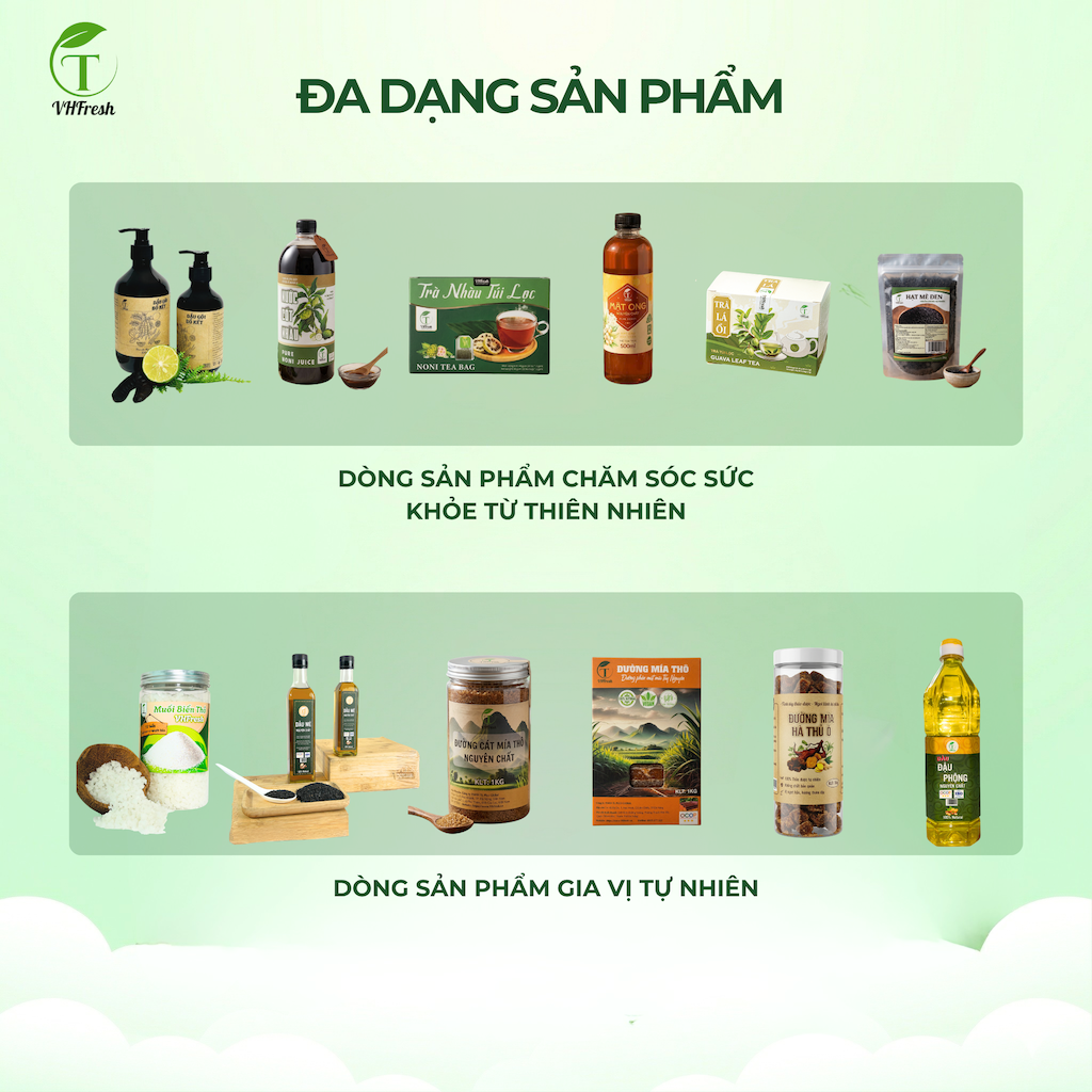 Đa dạng sản phẩm VHFresh