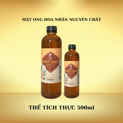 Mật Ong Nguyên Chất - Mật Ong Hoa Cà phê Nguyên Chất Chai 500ml