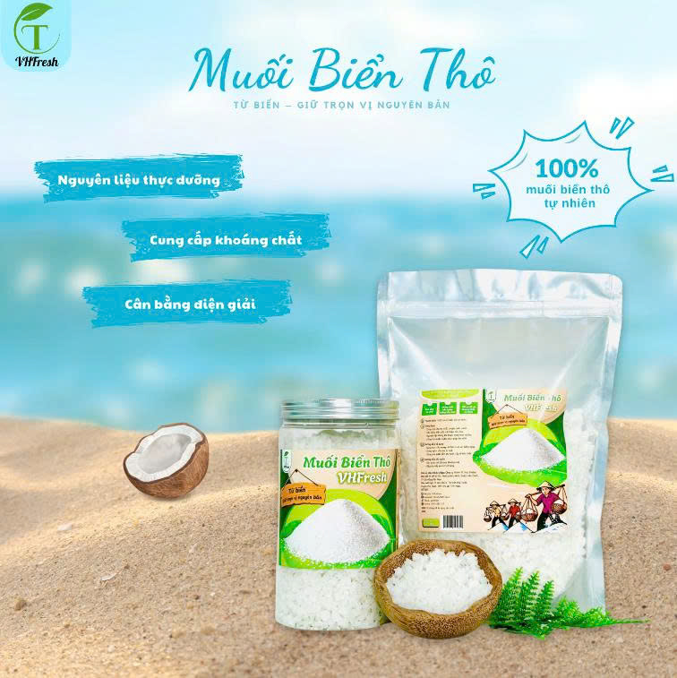 Muối Biển Thô Muối Biển Thô